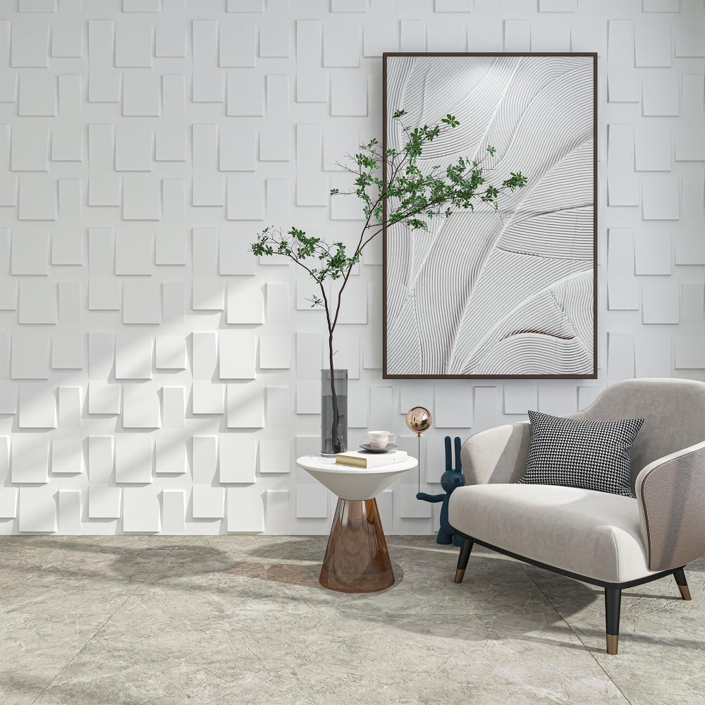 A10020 - Architectural 3D Wall Panels Textured Art Design, 12 Tiles 32 SF